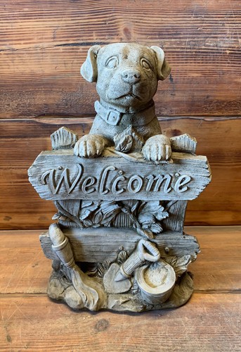 Stone garden labrador golden - stone,