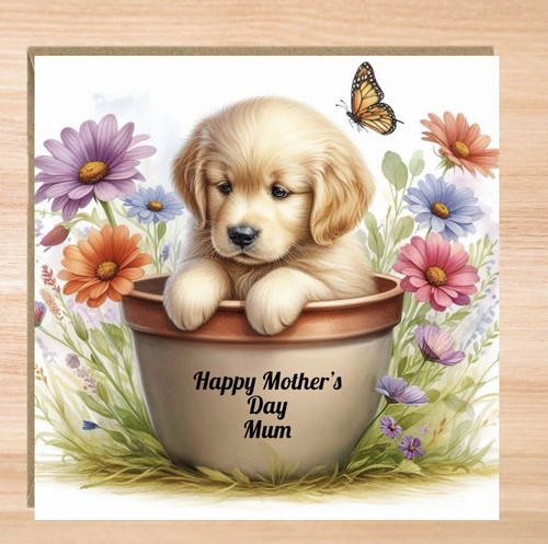 Personalised golden retriever - personalised,