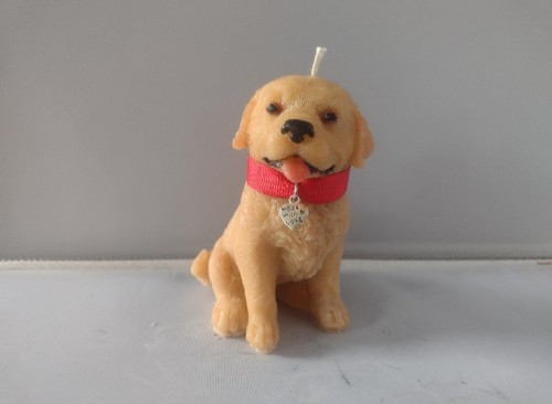 Golden retriever puppy candle - retriever,