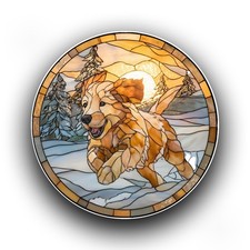 Golden Retriever Puppy Winter