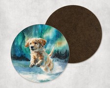 Golden Retriever Puppy Winter