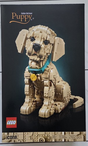 Lego golden retriever - lego, puppy