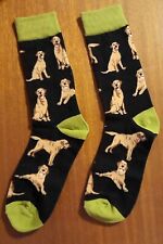 Novelty Labrador Socks Golden